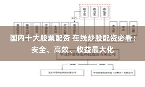 国内十大股票配资 在线炒股配资必看：安全、高效、收益最大化
